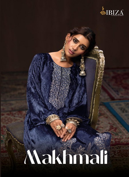 Makhmali By Ibiza Viscose Velvet Designer Salwar Kameez Wholesale Market In Surat With Price